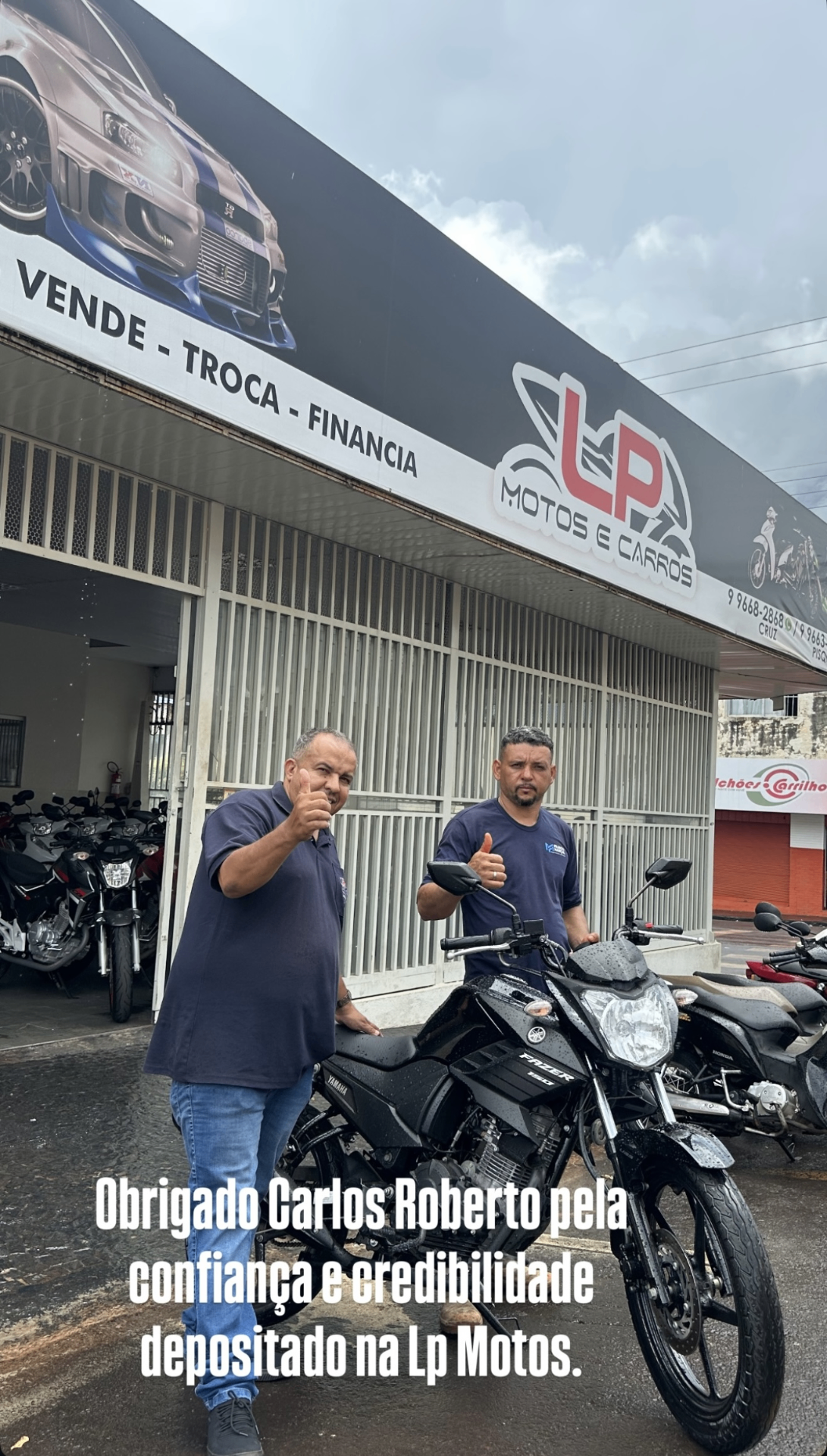 Carlos Roberto - Yamaha Fazer 150
